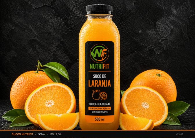 Suco Nutrifit Suco de Laranja